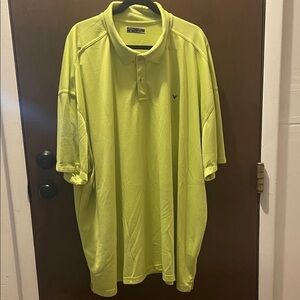 Men’s Callaway 5XL lime green polo
